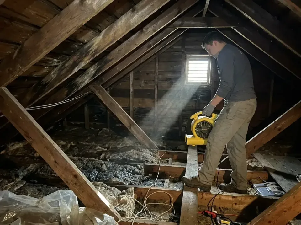 attic-water-damage-drying-proc-007 — frequently asked questions, Emergency Water Extraction & 24/7 Flood Response in Bogalus…